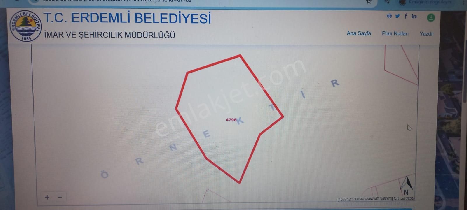 Erdemli Sorgunda Göl/doğa Manzaralı Turizm İmarlı Tesis - Görsel 5