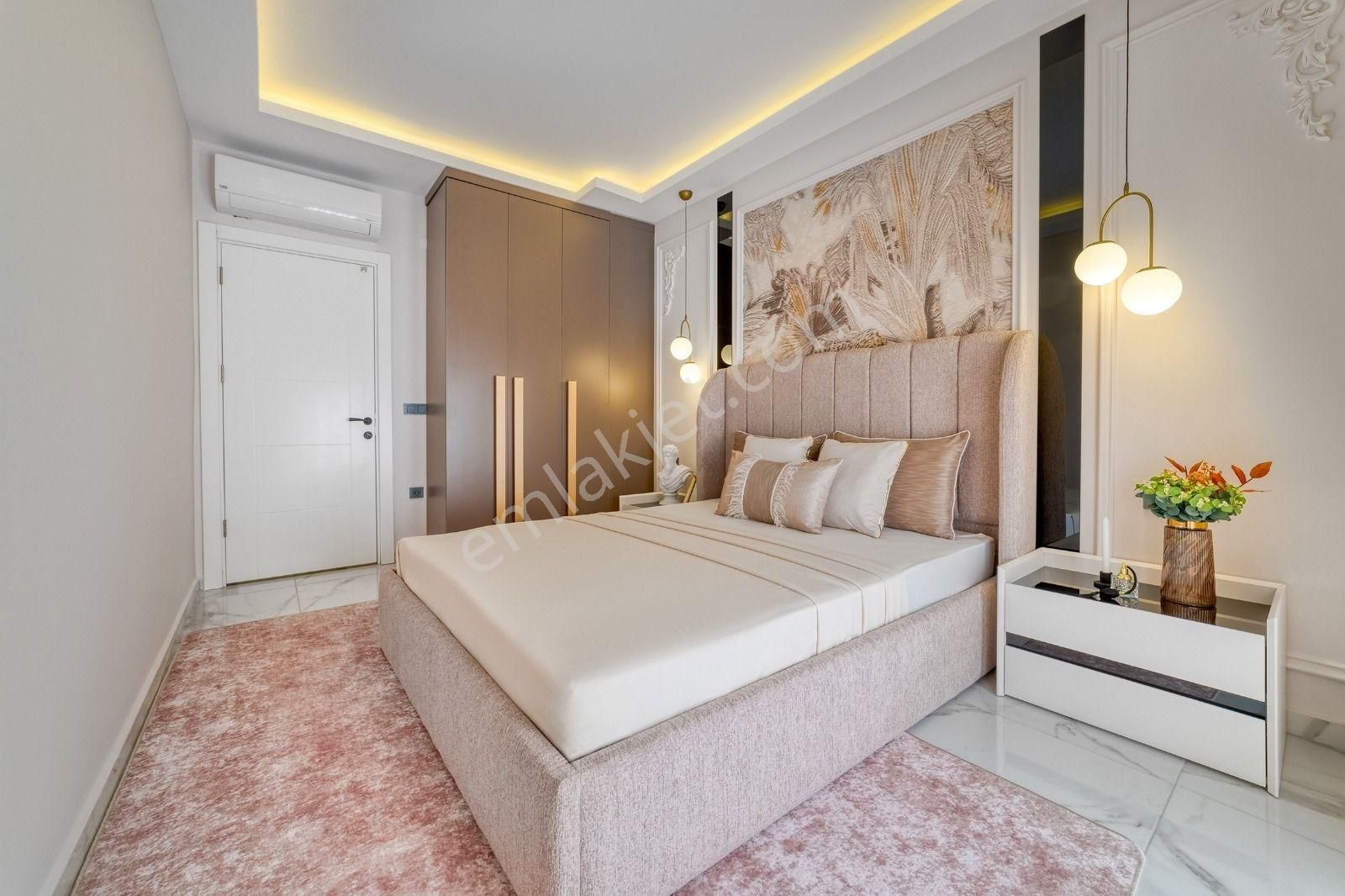 Alanya Avsallar'da Yeni Sitede İç Mimardan Tasarımlı 1+1 Daire - Görsel 12