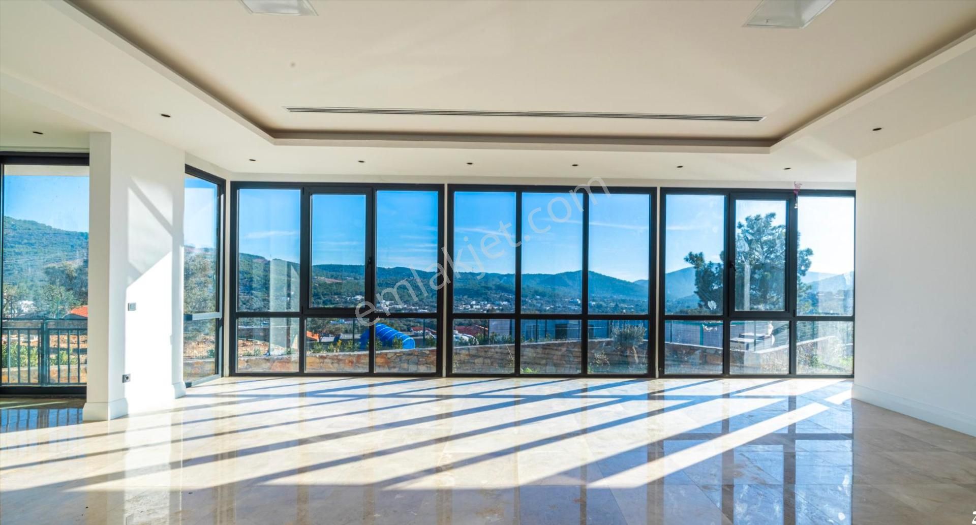Bodrum Kızılağaç Güvenlikli Sitede Havuzlu Lüks 7+1 Villa - Görsel 8