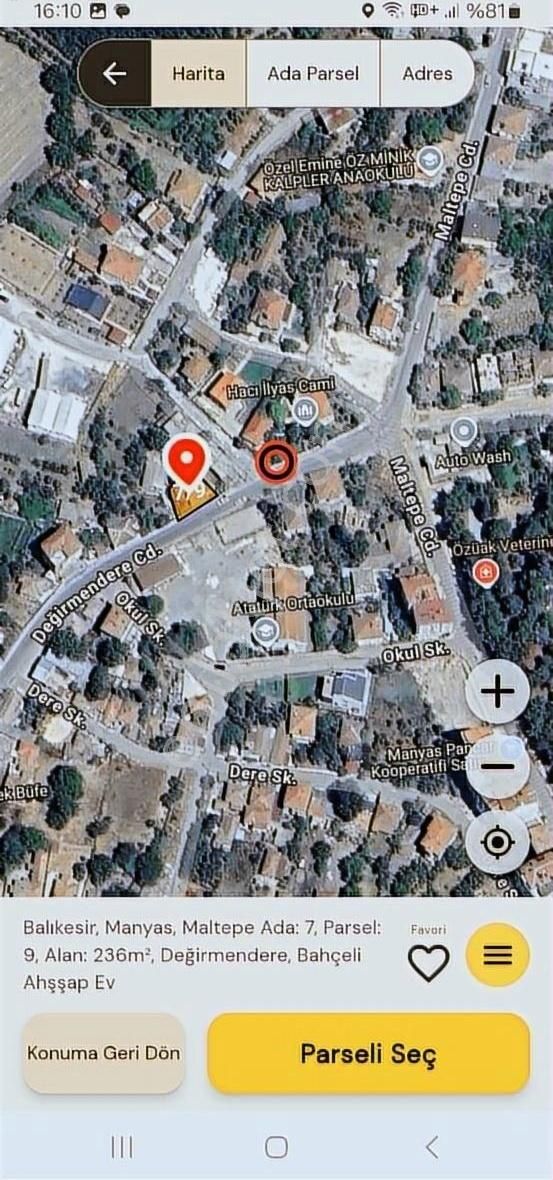 Manyas Merkezde 236m2 Bahçeli Satılık Müstakil Ev - Görsel 6