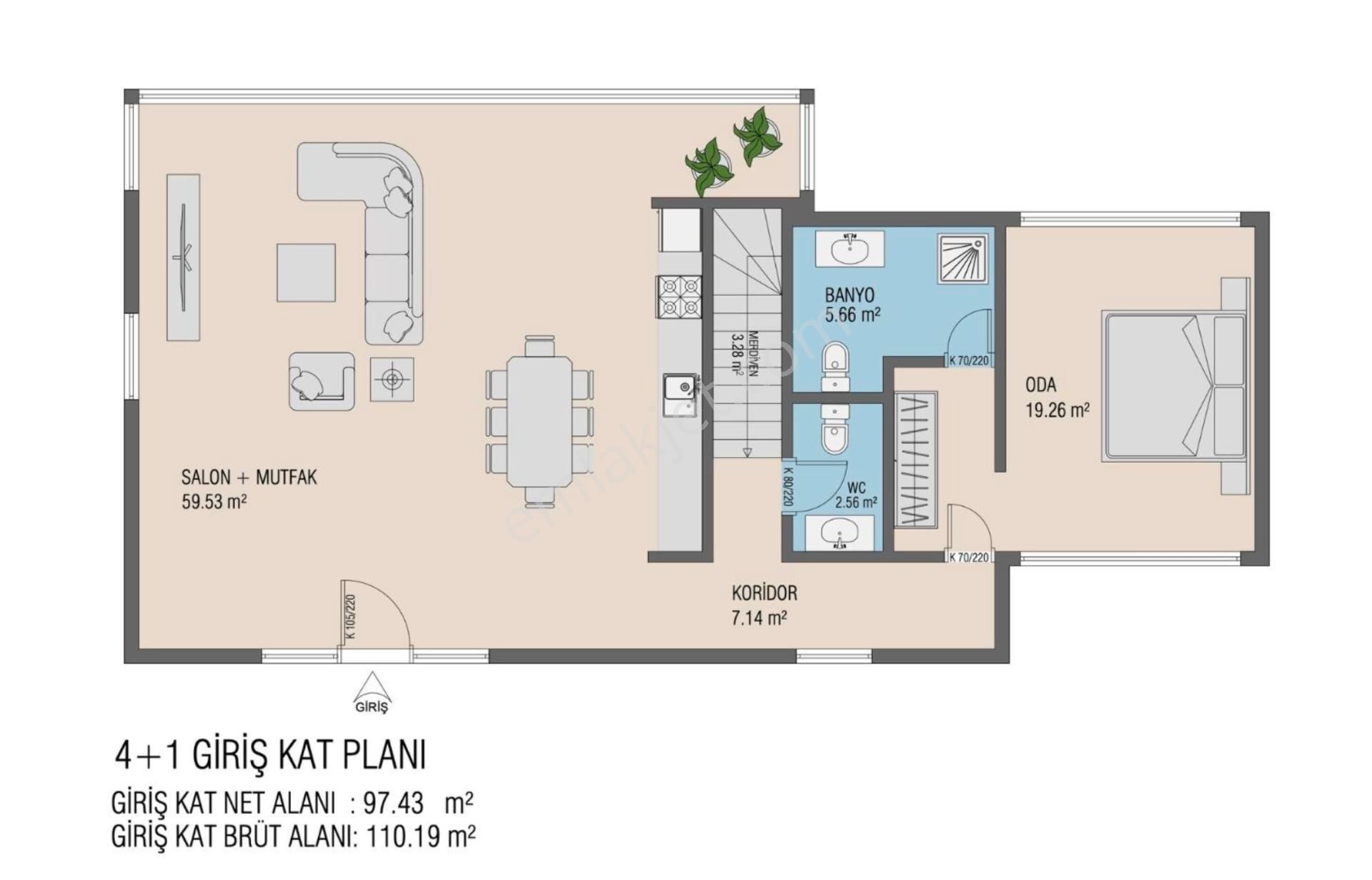 Bodrum Kızılağaç Güvenlikli Sitede Havuzlu Lüks 4+1 Villa - Görsel 33