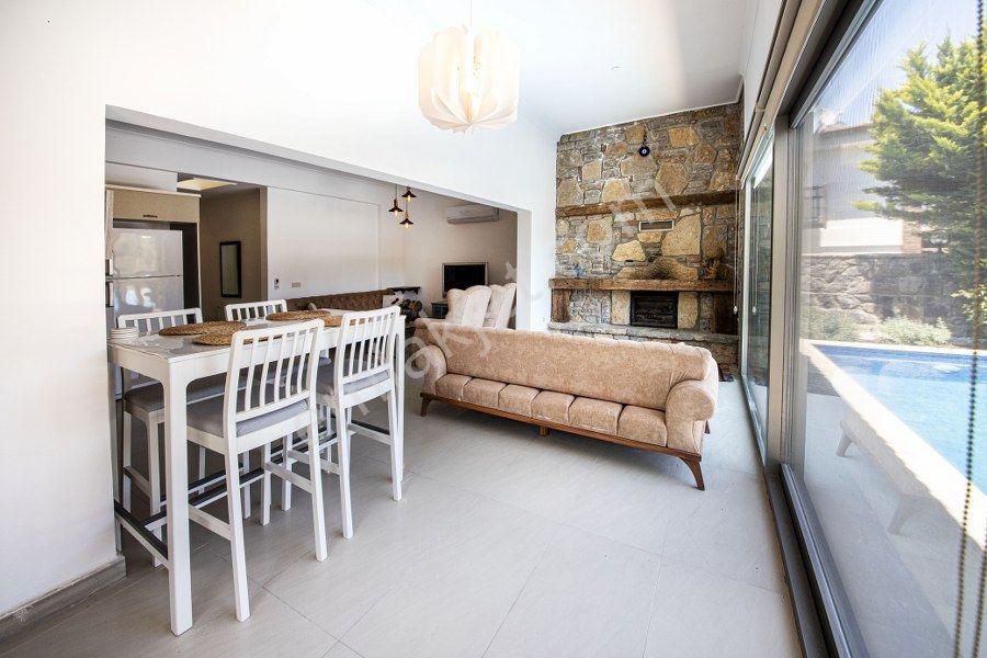Bodrum Torba'da Özel Havuzlu 3+1 Tek Katlı Müstakil Lüks Villa - Görsel 9
