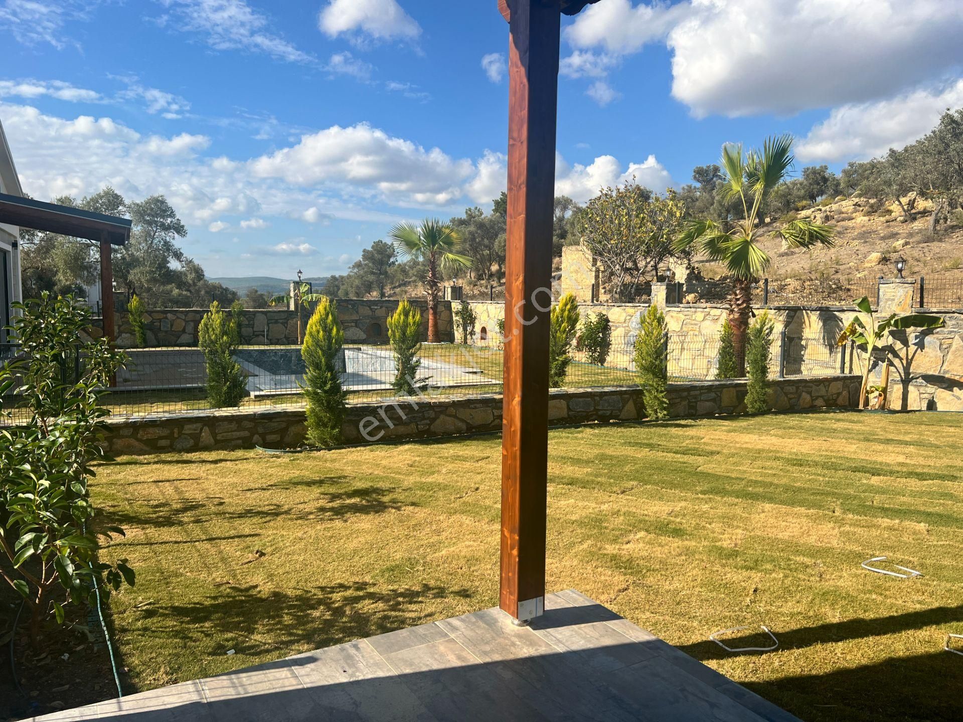 Muğla Bodrum Yeniköy Karaova'da Havuzlu Müstakil Villa - Görsel 24