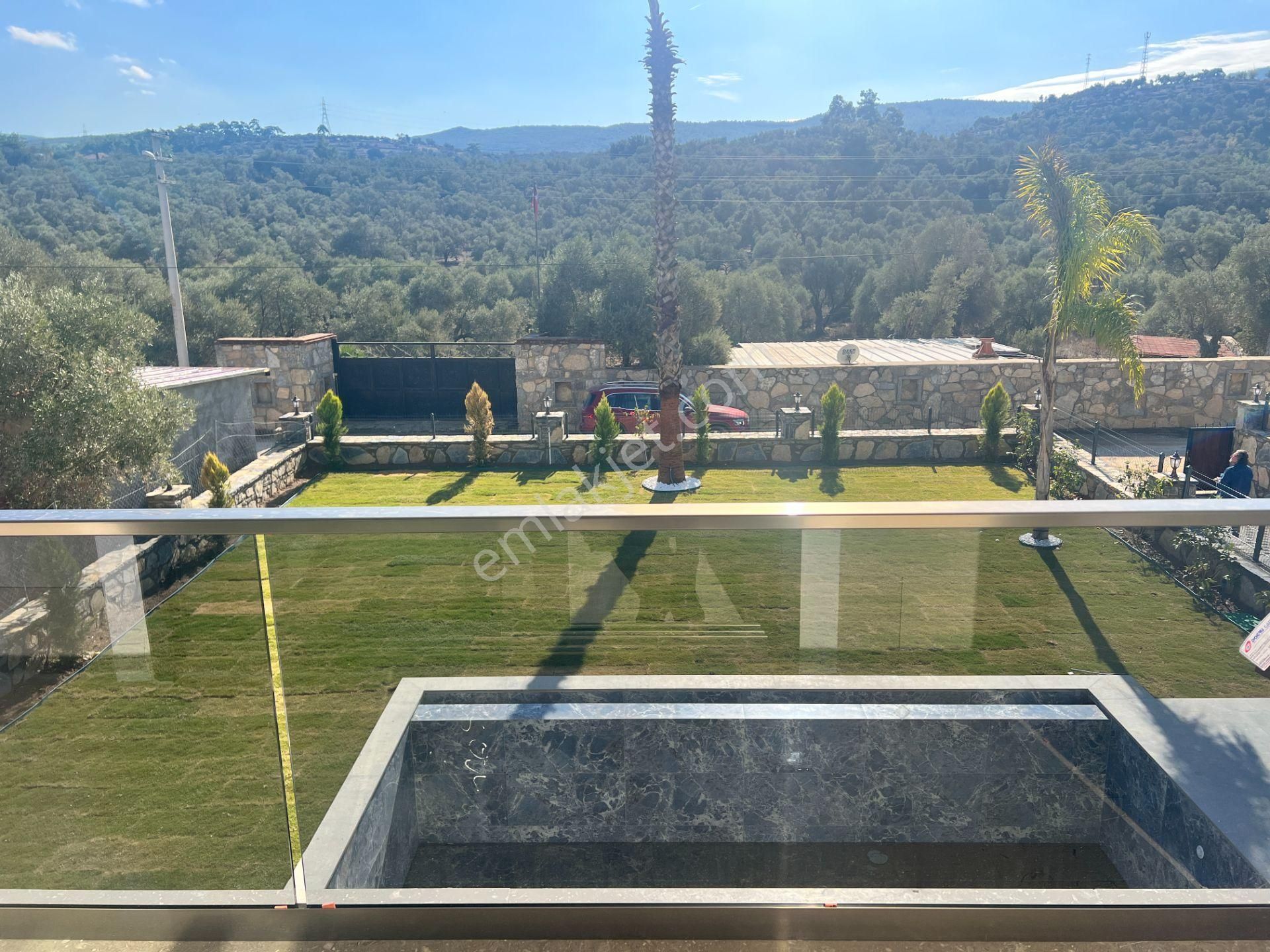 Muğla Bodrum Yeniköy Karaova'da Havuzlu Müstakil Lüks Dubleks Villa - Görsel 29