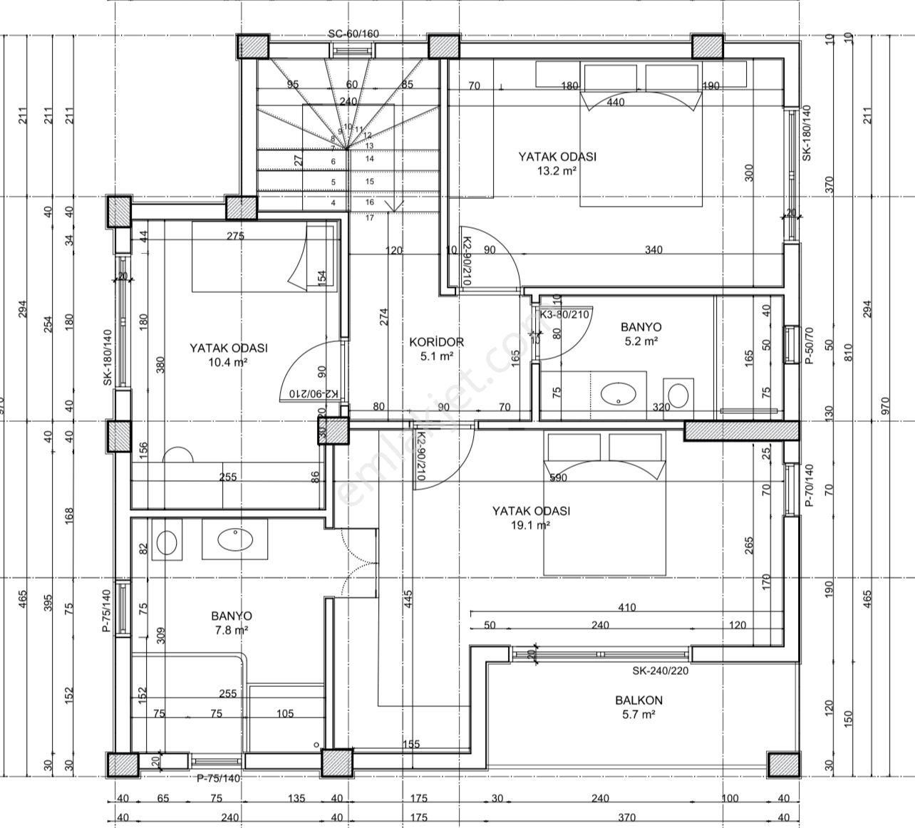 Muğla Bodrum Yeniköy Karaova'da Havuzlu Müstakil Lüks Dubleks Villa - Görsel 15