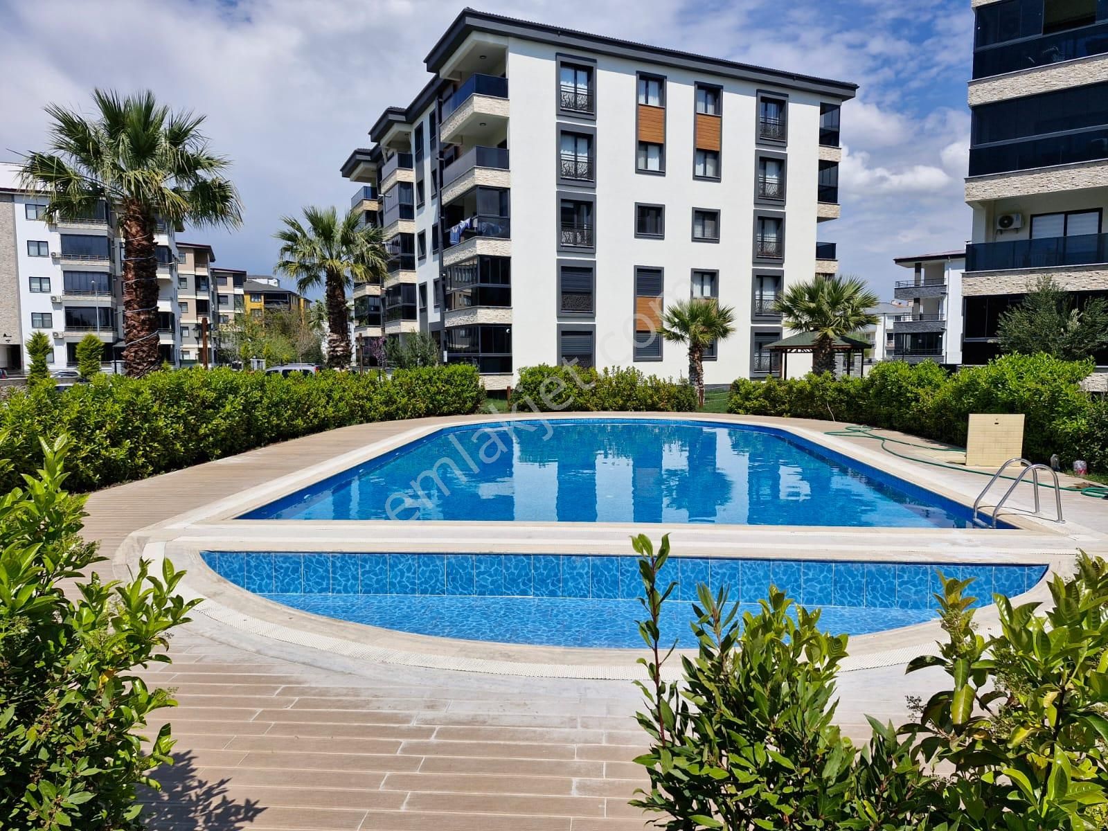 Ön Emlaktan Ören Yolu Havuzlu Nezih Sitede Satılık 2+1 Lüx Daire - Görsel 2