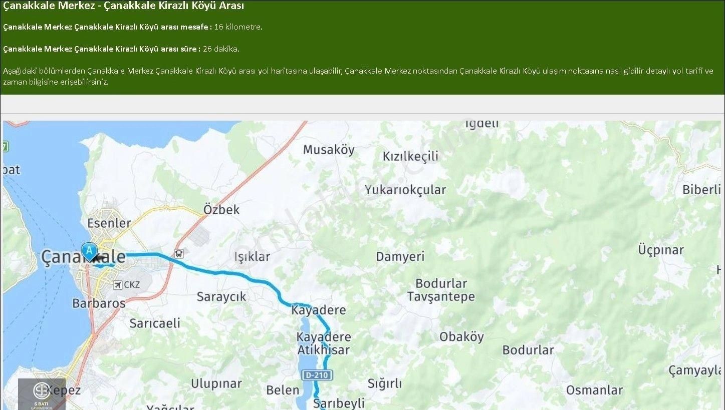 Çanakkale Kirazlı Da Doğayla İçiçe Tarla... - Görsel 2