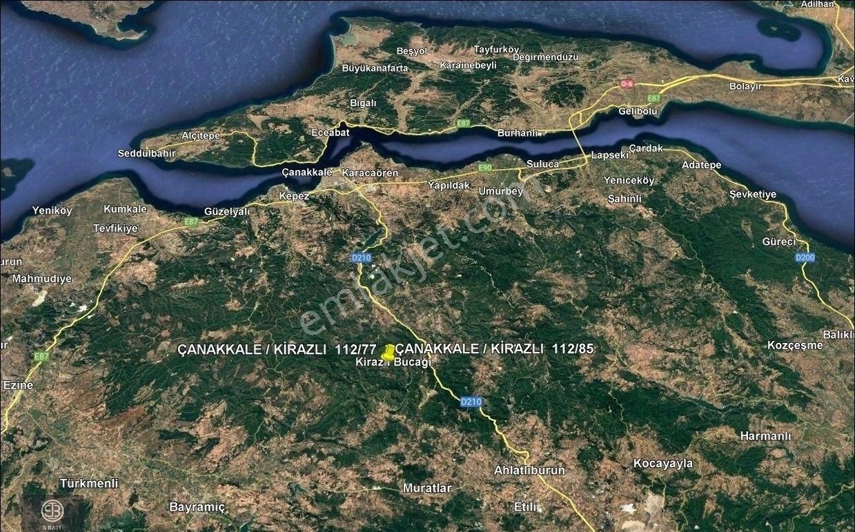 Çanakkale Kirazlı Da Doğayla İçiçe Tarla... - Görsel 10