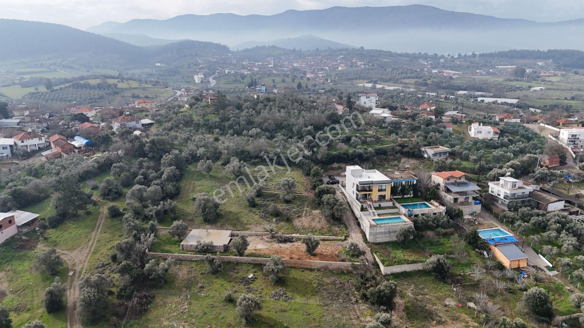 İzmir Sancaklı Köy İçinde Satılık 912 M2 Muhteşem Manzaralı Arsa - Görsel 9