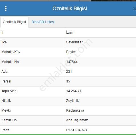 Seferihisar Beyler Köyü’nde Verimli Zeytinlik - Görsel 6