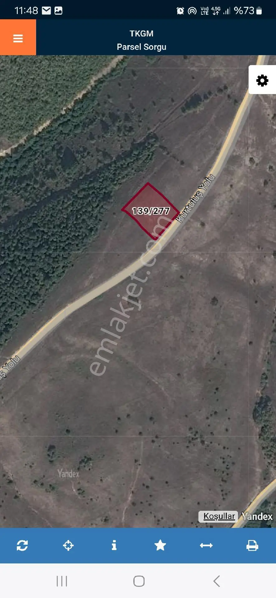 Kavak Çakallı'da Doğa Manzaralı Kurtuluş Yoluna Cephe 2.500 M2 Müstakil Tapulu - Görsel 5