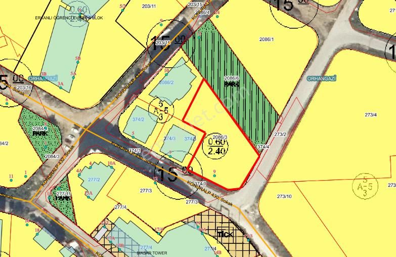 Konuralp Üniversite Yerleşkesi'nde 1749 M2 Satılık Arsa - Görsel 13