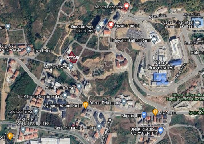 Konuralp Üniversite Yerleşkesi'nde 1749 M2 Satılık Arsa - Görsel 12