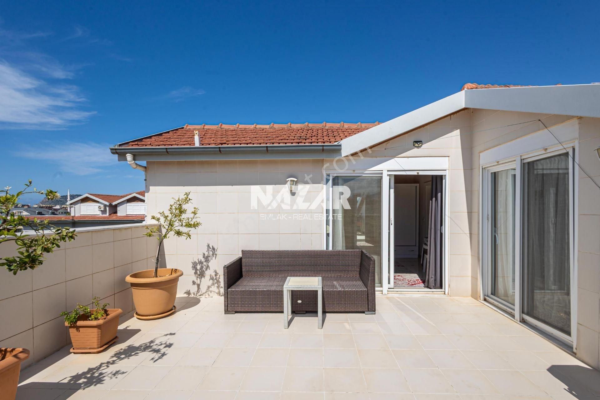 Alanya Oba'da Satılık 3+1 Eşyalı Dubleks Daire – Oba Crown Resort - Görsel 35