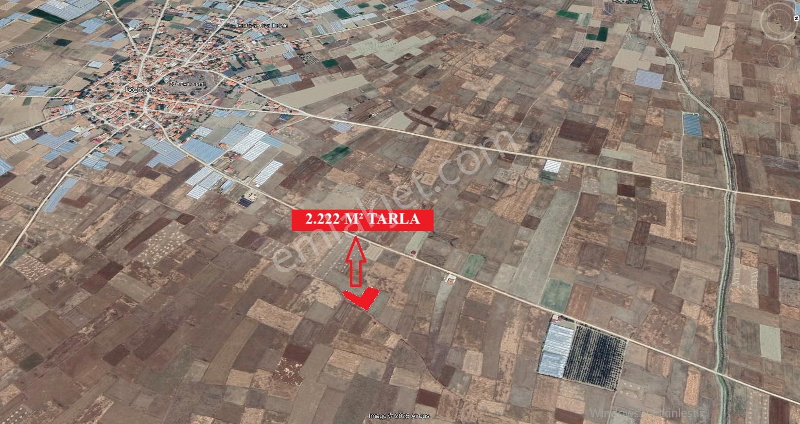 Antalya Elmalı Bozhüyük 2.220 M² Müstakil Parsel Tek Tapu Tarla - Görsel 2