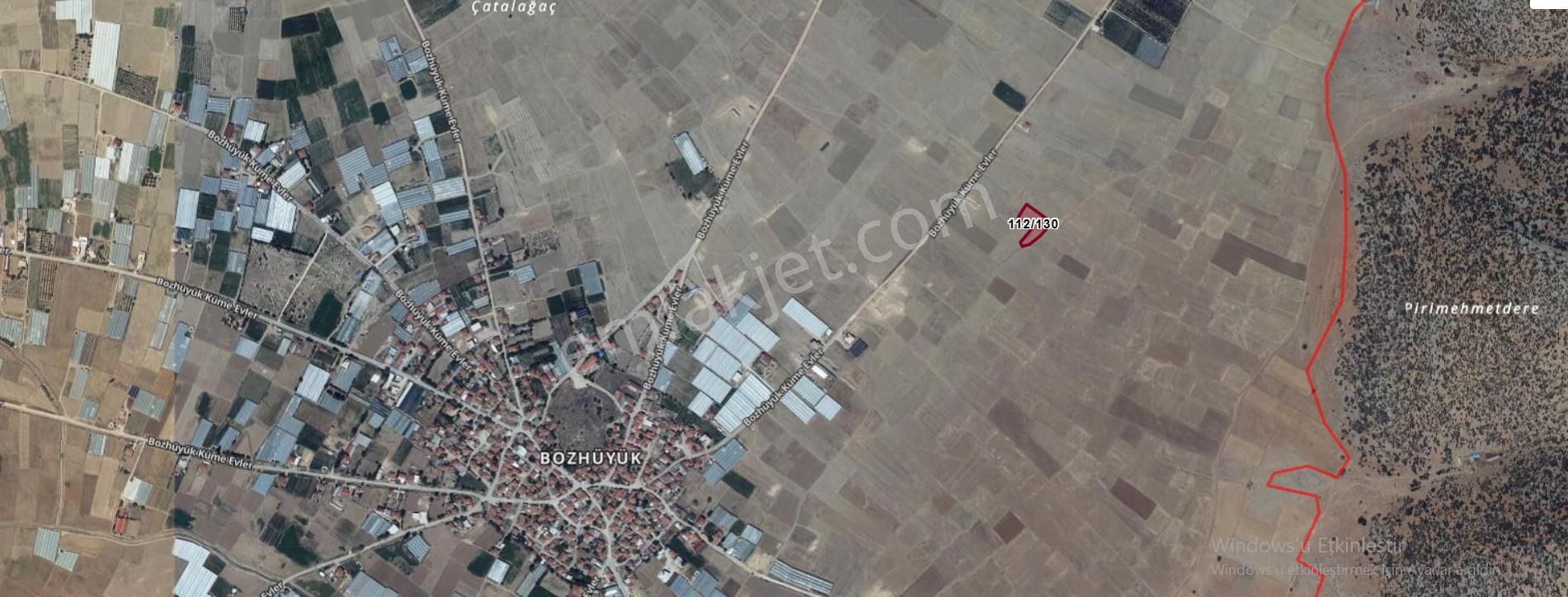 Antalya Elmalı Bozhüyük 2.220 M² Müstakil Parsel Tek Tapu Tarla - Görsel 13