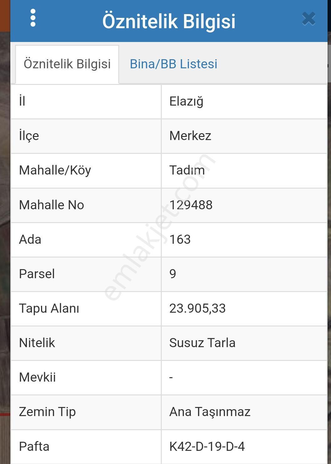 Tadım Da Satlık Tarla