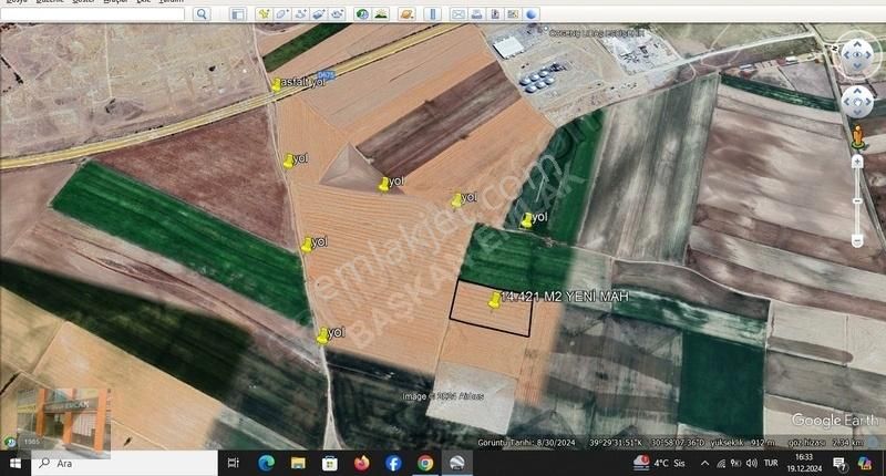 Başkan Emlaktan Satılık Mahmudiye Yeni Mah 14.421 M2 Tarla - Görsel 18