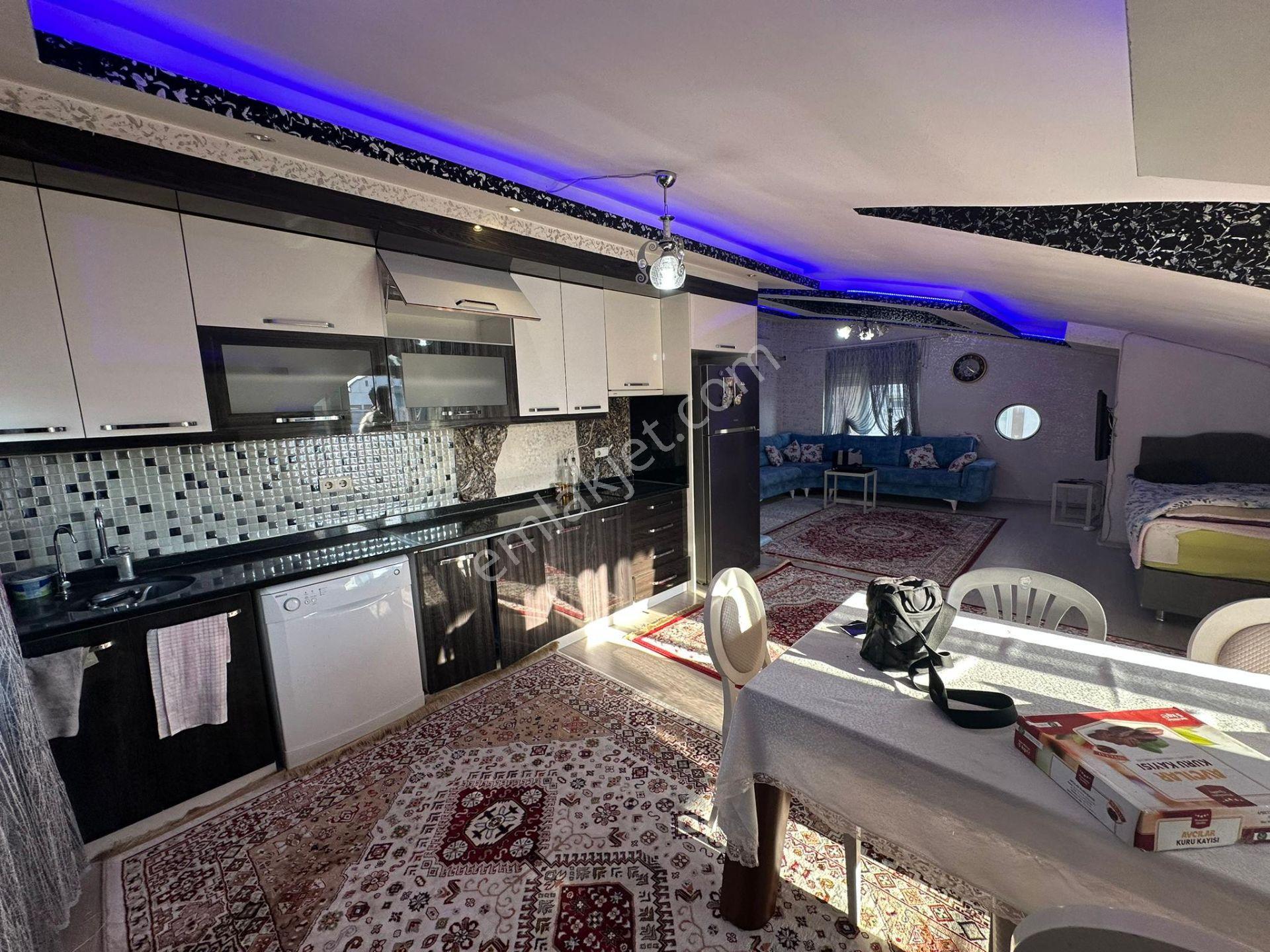 Antalya Kepez Şafakta Kiralık 1+1 Eşyalı 120m2 Lüks Çatı Katı Daire No.20442​ - Görsel 27