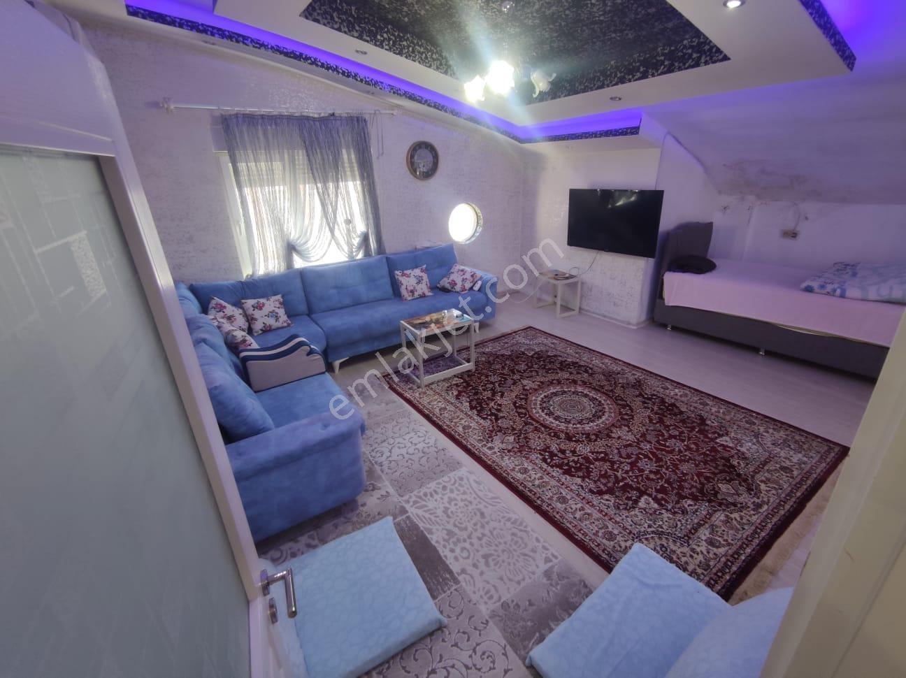 Antalya Kepez Şafakta Kiralık 1+1 Eşyalı 120m2 Lüks Çatı Katı Daire No.20442​ - Görsel 10