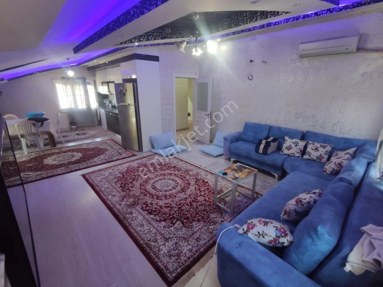Antalya Kepez Şafakta Kiralık 1+1 Eşyalı 120m2 Lüks Çatı Katı Daire No.20442​ - Görsel 5