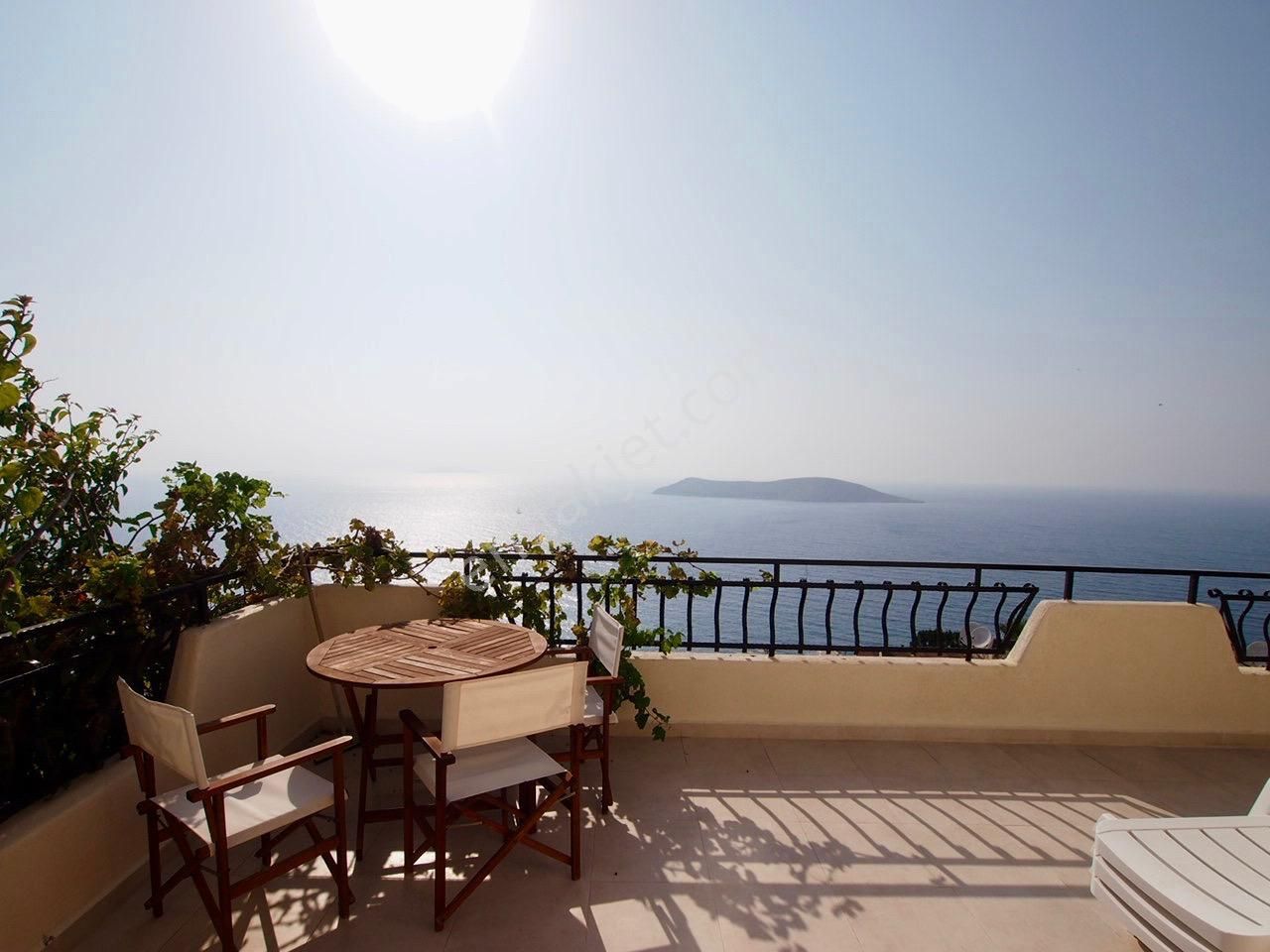 Bodrum Satılık 7 Ada Manzaralı Müstakil Ev İngilizden Krediye Uygun Gün Batımı Manzaralı Villa - Görsel 22