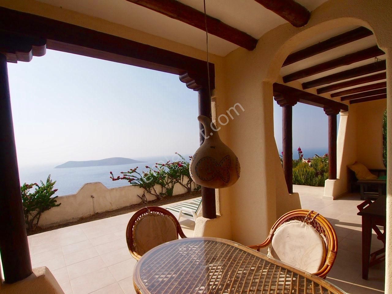 Bodrum Satılık 7 Ada Manzaralı Müstakil Ev İngilizden Krediye Uygun Gün Batımı Manzaralı Villa - Görsel 6