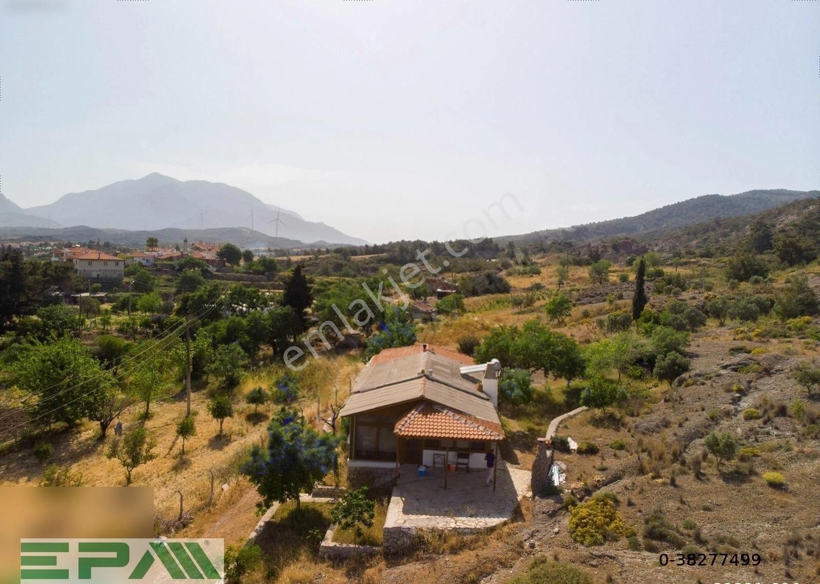 Epa Datça'dan 7750m2 Arsa İçerisinde Deniz Manzaralı Çiftlik Evi - Görsel 5