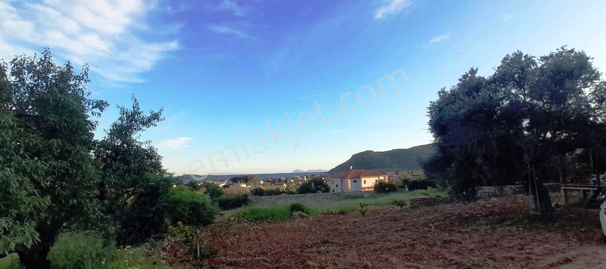 Datça Palamutbükü 'nde 1.120 M2 İmarlı Deniz Manzaralı Arsa - Görsel 35