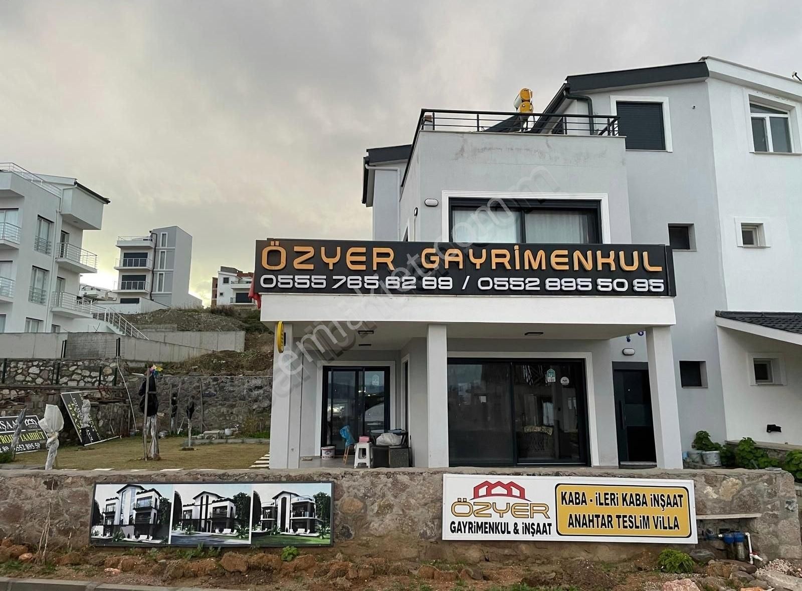 Mordogan Kamukentte 293 M2 2.5 Kat Dublex Vılla Imarlı Arsa - Görsel 16