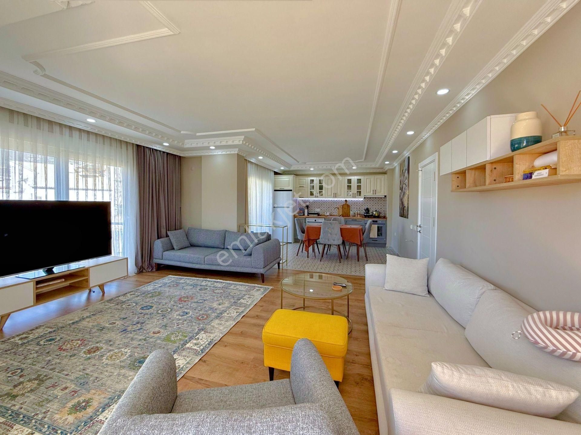 Alanya Oba'da Denize 100 M Mesafede Havuzlu Sitede 3+1 Dubleks - Görsel 4