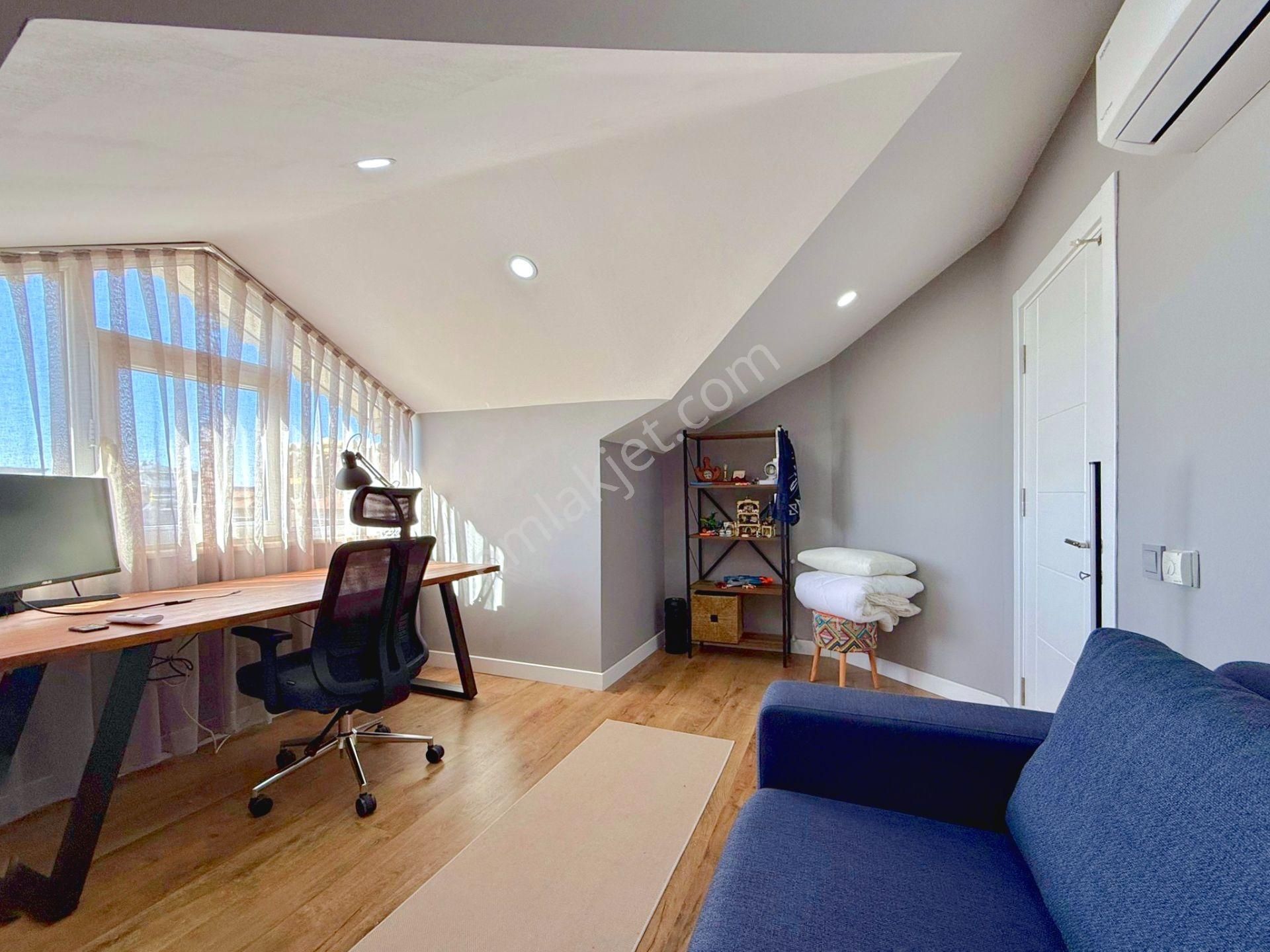 Alanya Oba'da Denize 100 M Mesafede Havuzlu Sitede 3+1 Dubleks - Görsel 19