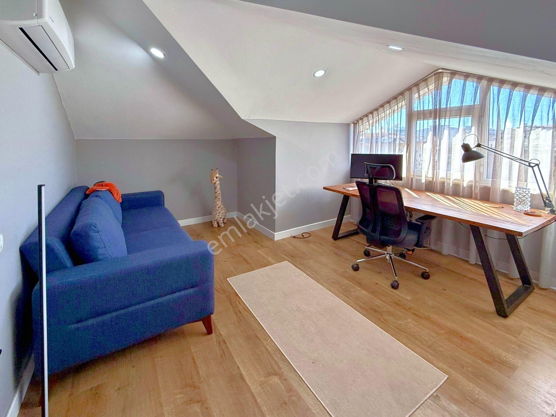 Alanya Oba'da Denize 100 M Mesafede Havuzlu Sitede 3+1 Dubleks - Görsel 17