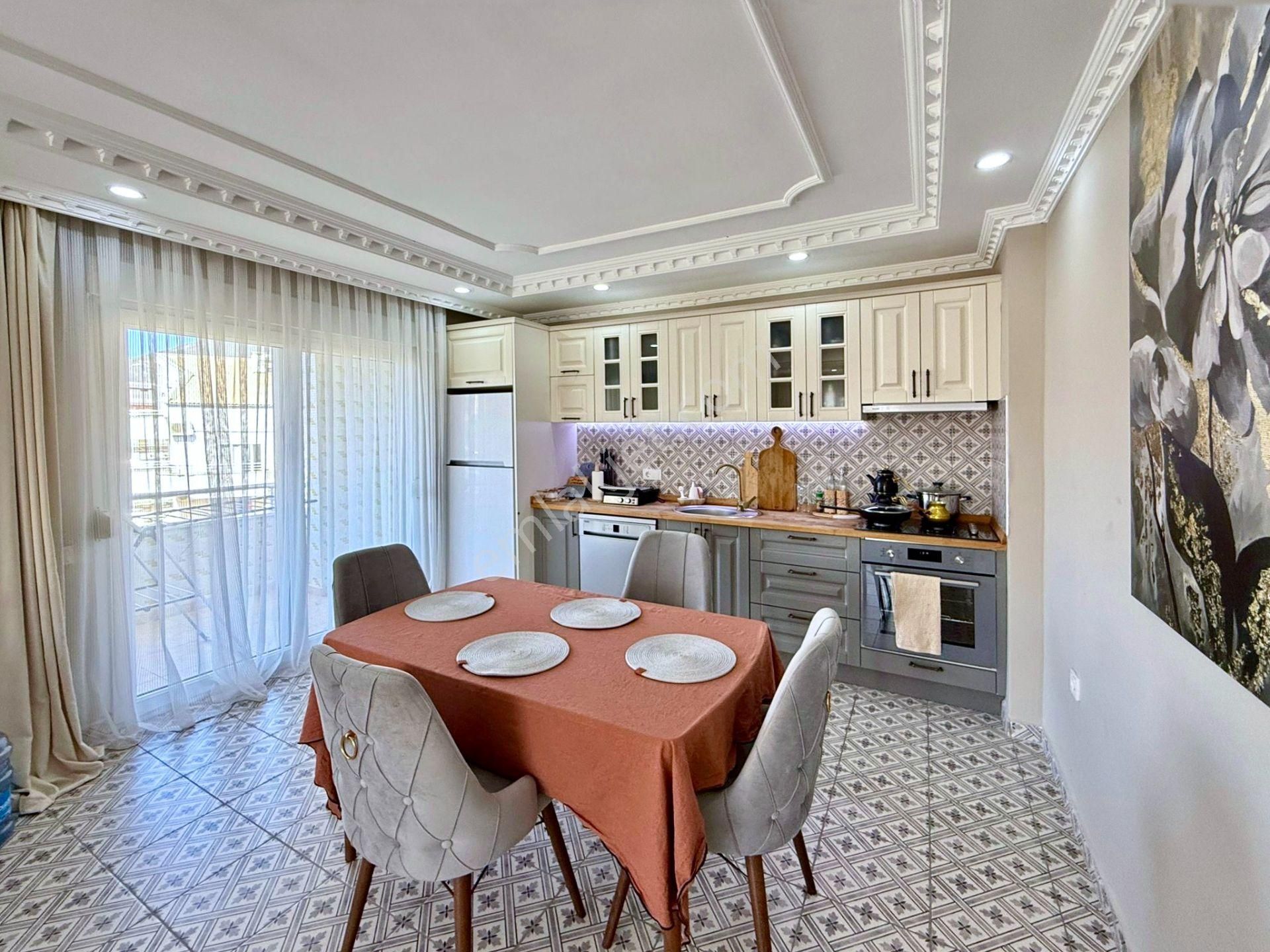 Alanya Oba'da Denize 100 M Mesafede Havuzlu Sitede 3+1 Dubleks - Görsel 6