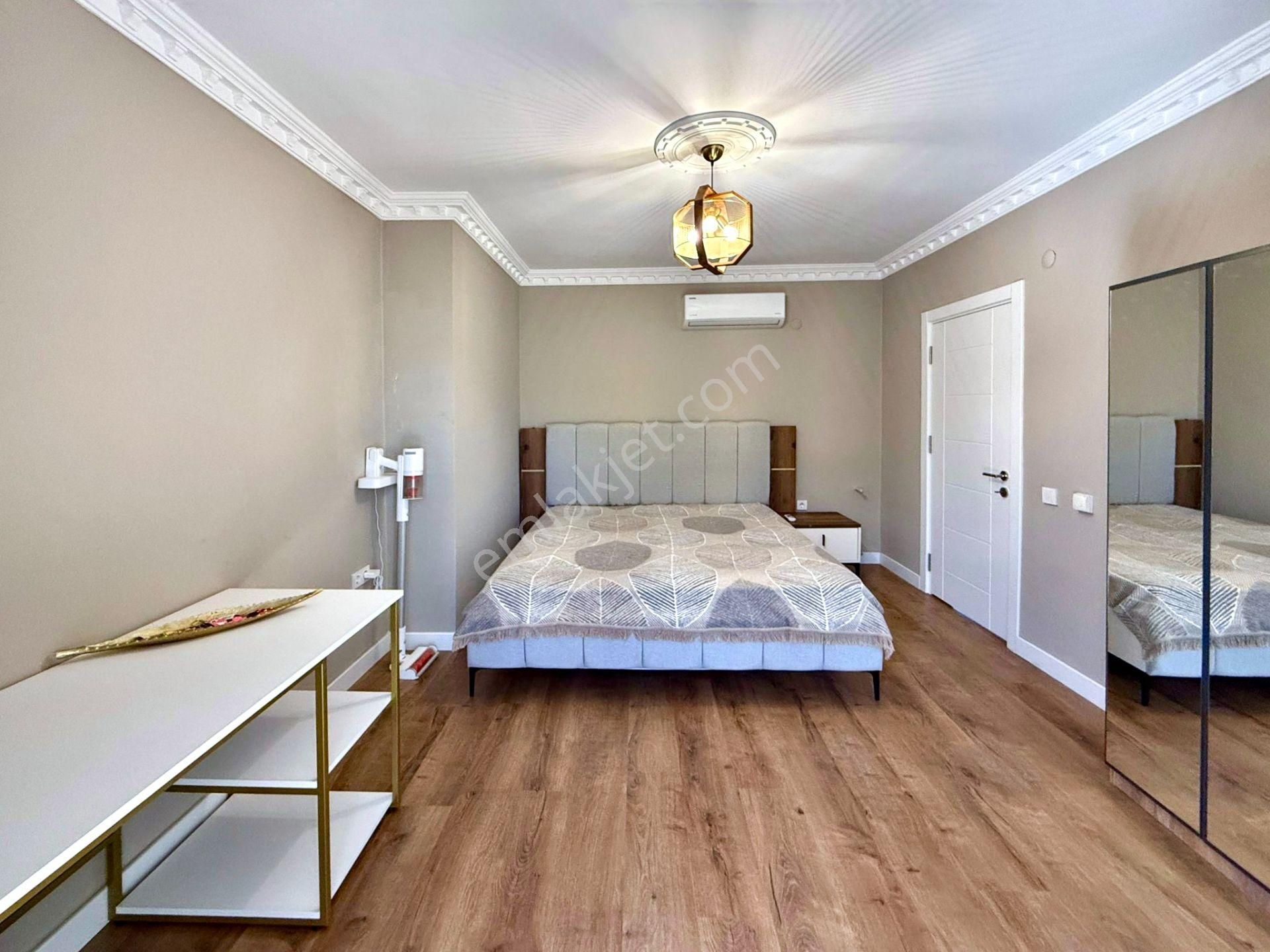 Alanya Oba'da Denize 100 M Mesafede Havuzlu Sitede 3+1 Dubleks - Görsel 11