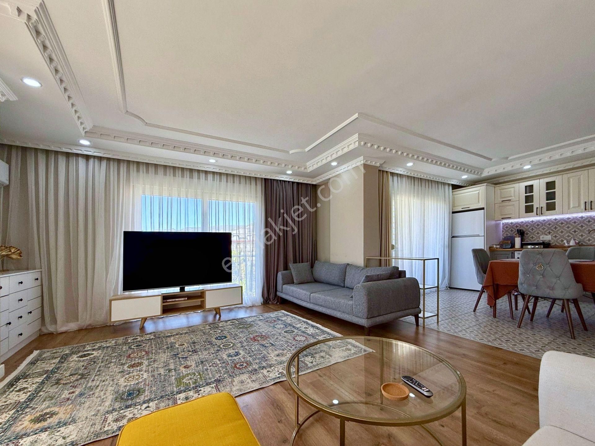 Alanya Oba'da Denize 100 M Mesafede Havuzlu Sitede 3+1 Dubleks - Görsel 3