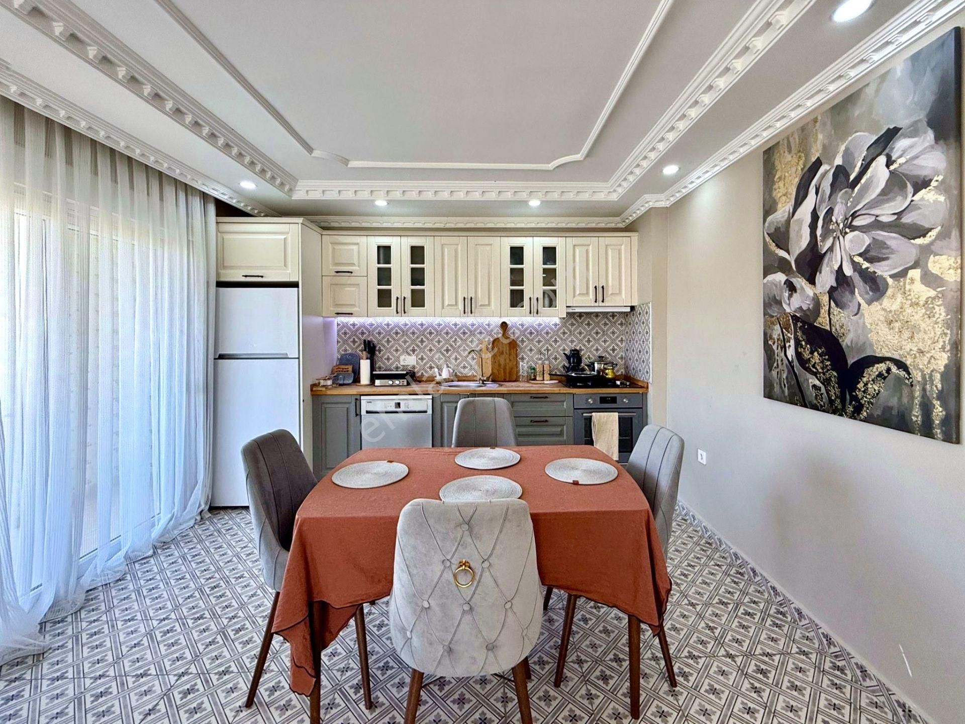 Alanya Oba'da Denize 100 M Mesafede Havuzlu Sitede 3+1 Dubleks - Görsel 7