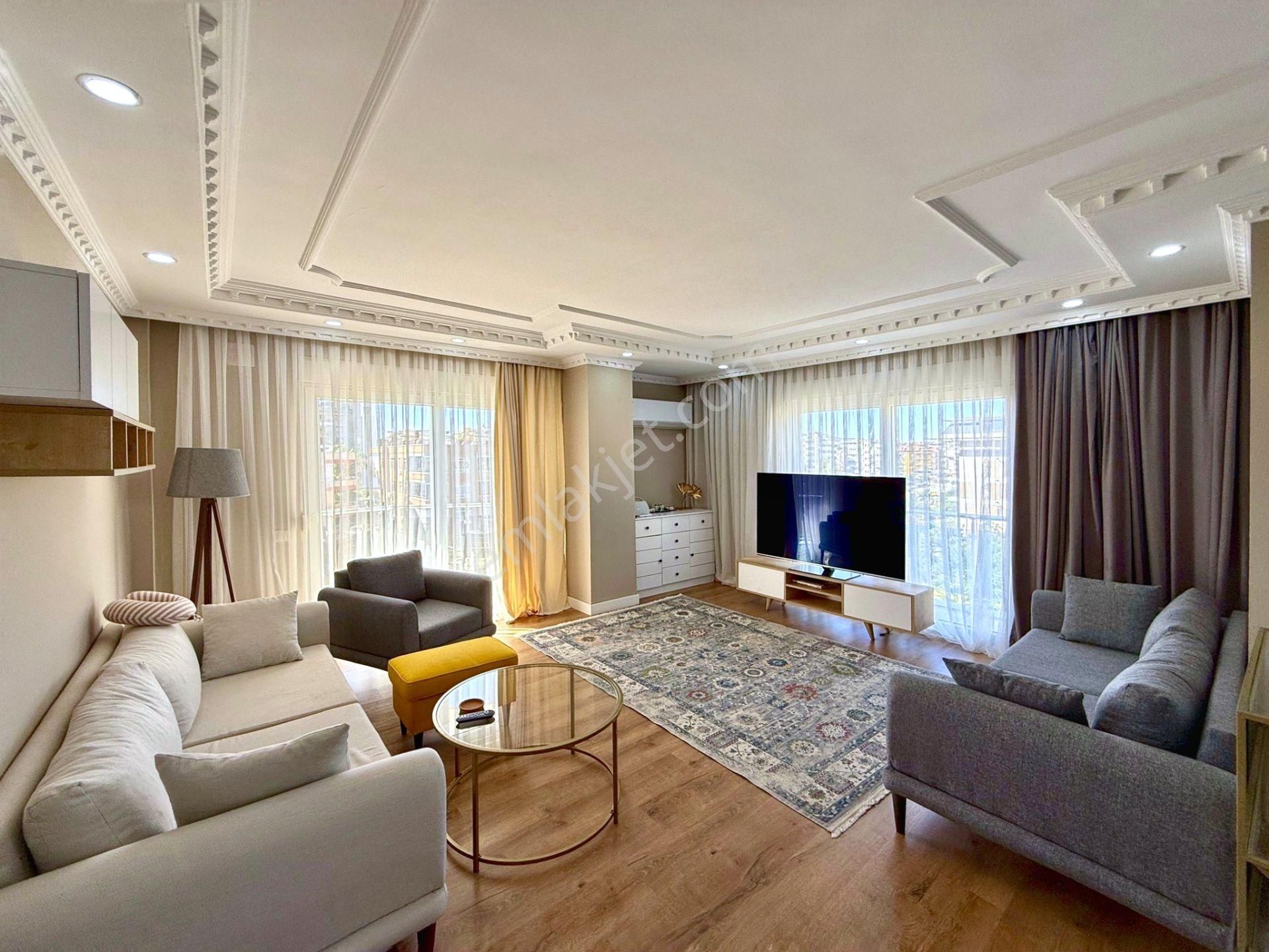 Alanya Oba'da Denize 100 M Mesafede Havuzlu Sitede 3+1 Dubleks - Görsel 2