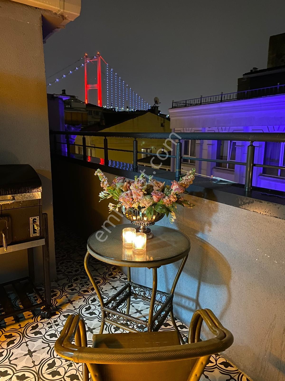 Beşiktaş Ortaköyde Günlük Aylık Kiralık Daire Lüks Odalar