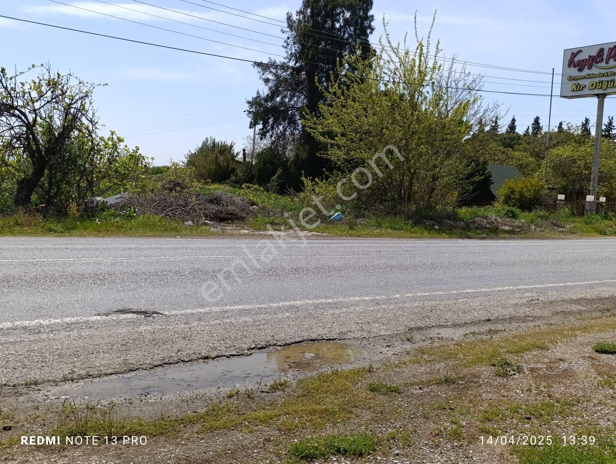 Foça-izmir Yoluna Cepheli Satılık Tarla (2900m2) - Görsel 6
