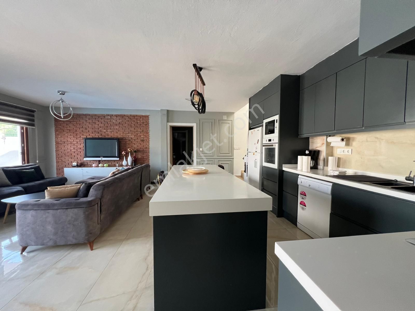 Milas Boğaziçi Deniz Manzaralı Villa - Görsel 26