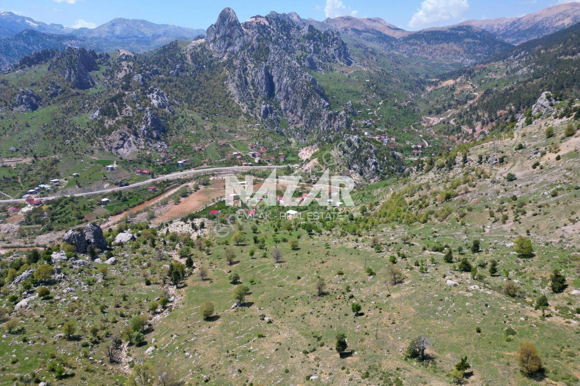 Alanya Şıhlar Köyü, Çayarası Yaylası’nda Satılık 1.962 M² Tarla