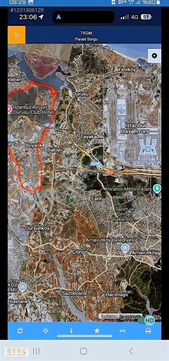 Boyalık Mahallesinde Z+3 Kat Konut İmarlı Yerimiz Satılıktır. - Görsel 6