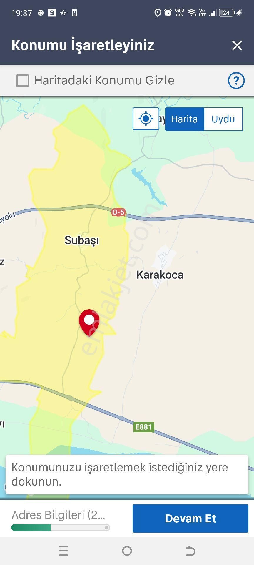 My Ekipden Bursa Karacabey Subaşı Satılık Tam Yatırımlık Arazi - Görsel 2