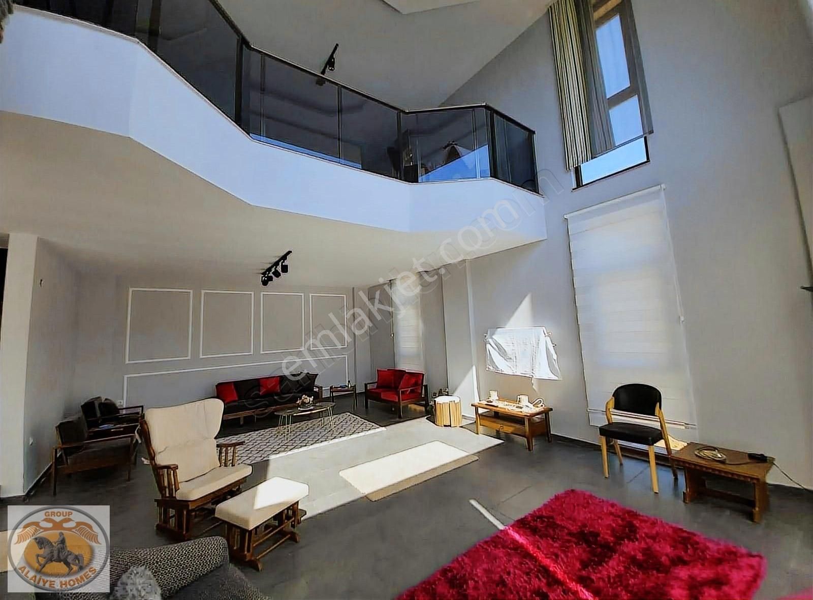 Alanya Üzümlü Mah Eşsiz Doğa Manzaralı Satılık 4+1 Villa - Görsel 14