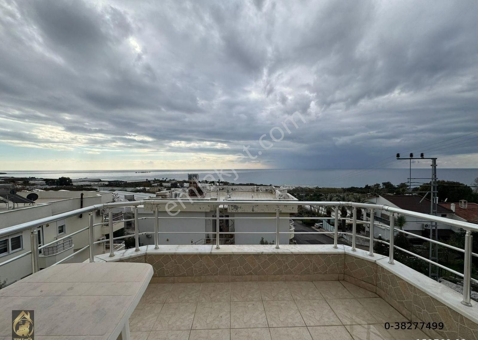 Alanya Demirtaş 2+1 Deniz Manzaralı İkiz Villa Dubleks - Görsel 9