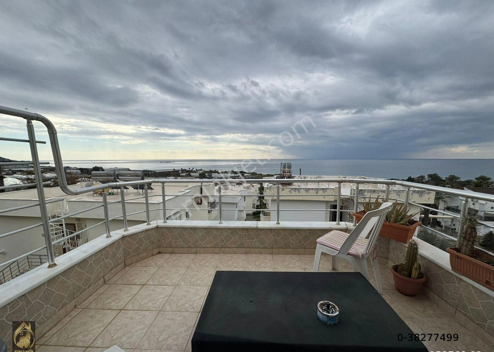 Alanya Demirtaş 2+1 Deniz Manzaralı İkiz Villa Dubleks - Görsel 10