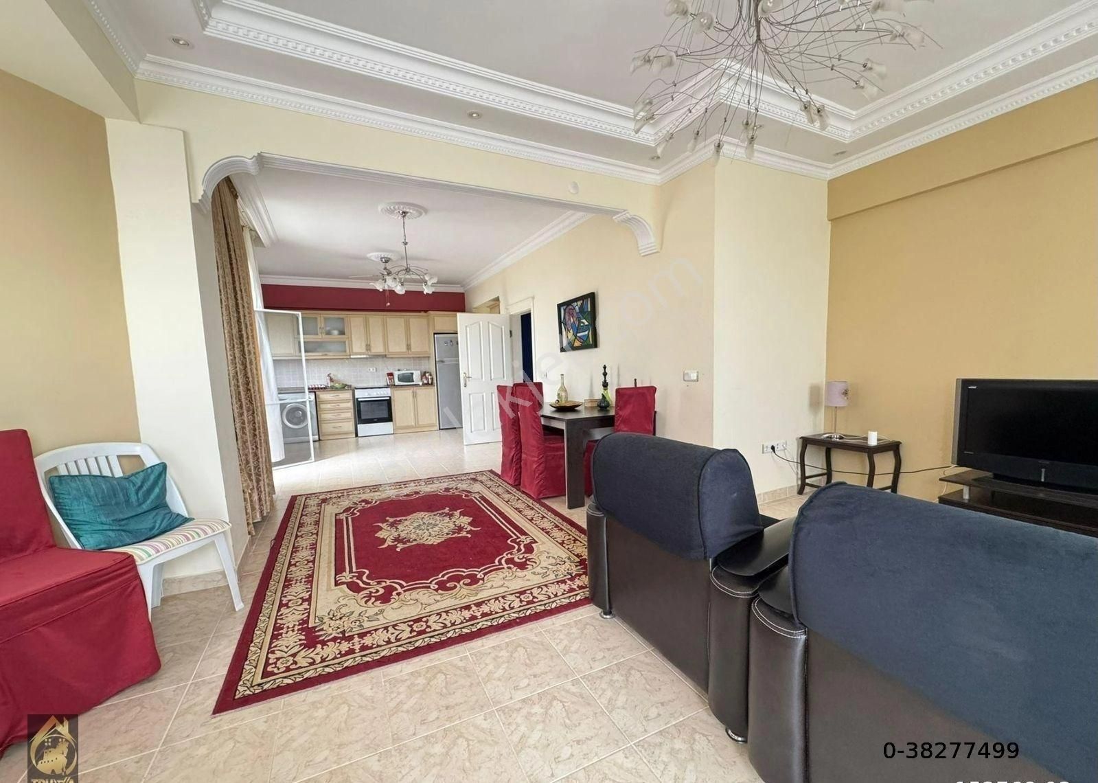 Alanya Demirtaş 2+1 Deniz Manzaralı İkiz Villa Dubleks - Görsel 6