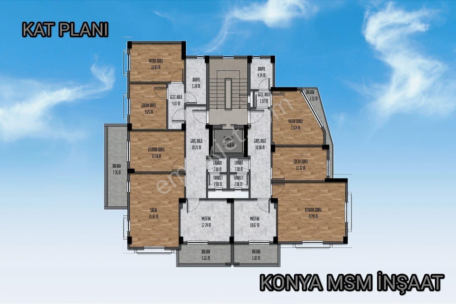 Sancak Mah Nowada Awm Karsısı Süper Konumda Asıfır 2aya Teslim 2+1 Ve 3+1 Daireler - Görsel 3