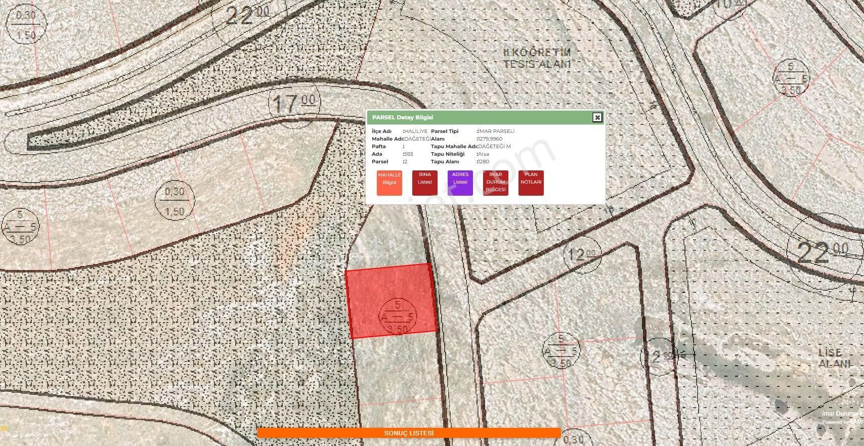 Yaşarsoy Gyo'dan Halilye Dağeteği 17 Mt Yola Cepheli Arsa